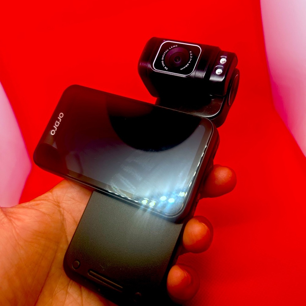 Ordro   Poket m 3. 5 k Black  Camera with Advanced Features